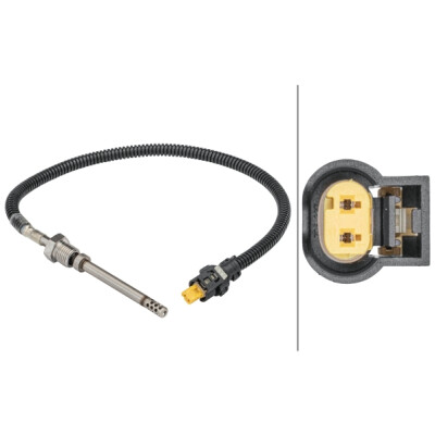 Sensor, temperatura dos gases de escape HELLA 6PT 358 181-741