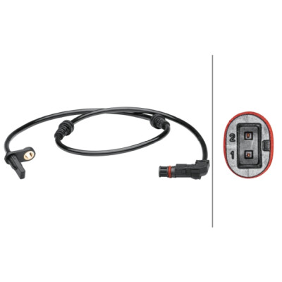 Sensor de velocidade da roda HELLA 6PU 012 679-351