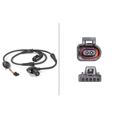 Sensor, velocidade da roda HELLA 6PU 012 806-181