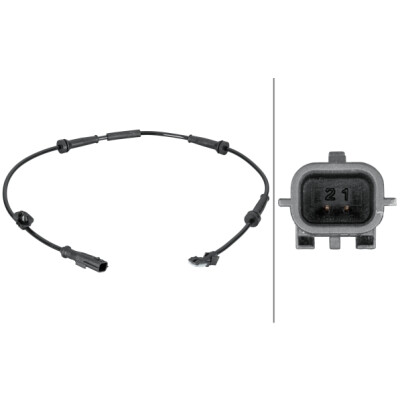 Sensor de velocidade da roda HELLA 6PU 012 806-681