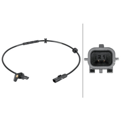 Sensor, rotações da roda