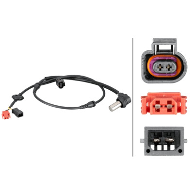 Sensor de velocidade da roda HELLA 6PU 012 806-921