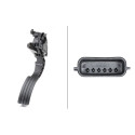 Sensor, posição do pedal HELLA 6PV 009 978-731