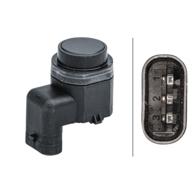 Sensor de assistência ao estacionamento HELLA 6PX 358 141-271