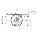 Ventilador, refrigeração do motor