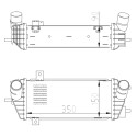 Resfriador de ar de admissão NRF 309070