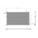 Condensador, ar condicionado NRF 350419