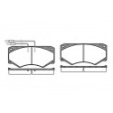 Conjunto de 4 pastilhas de freio ROADHOUSE 2047.04