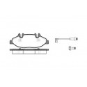 Conjunto de 4 pastilhas de freio ROADHOUSE 21109.02