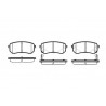 Jogo de 4 pastilhas de freio ROADHOUSE 21135.02