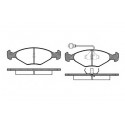 Conjunto de 4 pastilhas de freio ROADHOUSE 2124.02