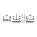 Conjunto de 4 pastilhas de freio ROADHOUSE 2146.22