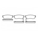 Conjunto de 4 pastilhas de freio ROADHOUSE 2149.02