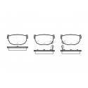 Conjunto de 4 pastilhas de freio ROADHOUSE 2151.12