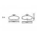 Conjunto de 4 pastilhas de freio ROADHOUSE 2154.02