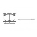 Conjunto de 4 pastilhas de freio ROADHOUSE 2163.02