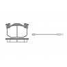 Conjunto de 4 pastilhas de freio ROADHOUSE 2163.02