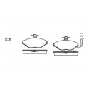 Conjunto de 4 pastilhas de freio ROADHOUSE 2169.01