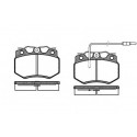 Conjunto de 4 pastilhas de freio ROADHOUSE 2170.02