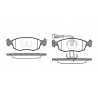 Conjunto de 4 pastilhas de freio ROADHOUSE 2172.12