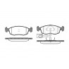 Conjunto de 4 pastilhas de freio ROADHOUSE 2172.22