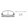 Conjunto de 4 pastilhas de freio ROADHOUSE 2202.02