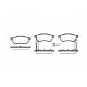 Conjunto de 4 pastilhas de freio ROADHOUSE 2233.02