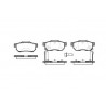 Conjunto de 4 pastilhas de freio ROADHOUSE 2233.52
