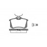 Conjunto de 4 pastilhas de freio ROADHOUSE 2263.01