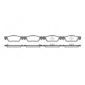 Conjunto de 4 pastilhas de freio ROADHOUSE 2295.04