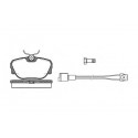 Conjunto de 4 pastilhas de freio ROADHOUSE 2296.02