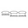 Conjunto de 4 pastilhas de freio ROADHOUSE 2302.02