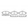 Conjunto de 4 pastilhas de freio ROADHOUSE 2318.05