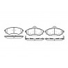 Conjunto de 4 pastilhas de freio ROADHOUSE 2318.06