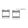 Conjunto de 4 pastilhas de freio ROADHOUSE 2321.02