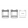 Conjunto de 4 pastilhas de freio ROADHOUSE 2321.10