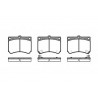 Conjunto de 4 pastilhas de freio ROADHOUSE 2333.02