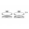 Conjunto de 4 pastilhas de freio ROADHOUSE 2335.02