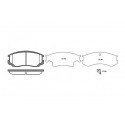 Conjunto de 4 pastilhas de freio ROADHOUSE 2357.22