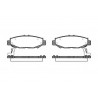 Conjunto de 4 pastilhas de freio ROADHOUSE 2424.04