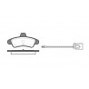 Conjunto de 4 pastilhas de freio ROADHOUSE 2433.02