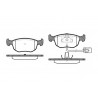 Conjunto de 4 pastilhas de freio ROADHOUSE 2575.02