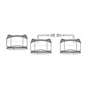 Conjunto de 4 pastilhas de freio ROADHOUSE 2666.22