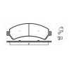 Jogo de 4 pastilhas de freio ROADHOUSE 2688,00