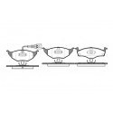 Conjunto de 4 pastilhas de freio ROADHOUSE 2718.11