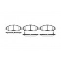 Conjunto de 4 pastilhas de freio ROADHOUSE 2747.12