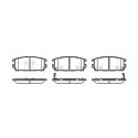 Conjunto de 4 pastilhas de freio ROADHOUSE 2877.02