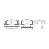 Jogo de 4 pastilhas de freio ROADHOUSE 21111.02