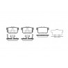 Conjunto de 4 pastilhas de freio ROADHOUSE 2325.04