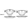 Conjunto de 4 pastilhas de freio ROADHOUSE 2857.20